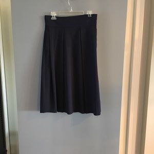 Navy Midi Skirt